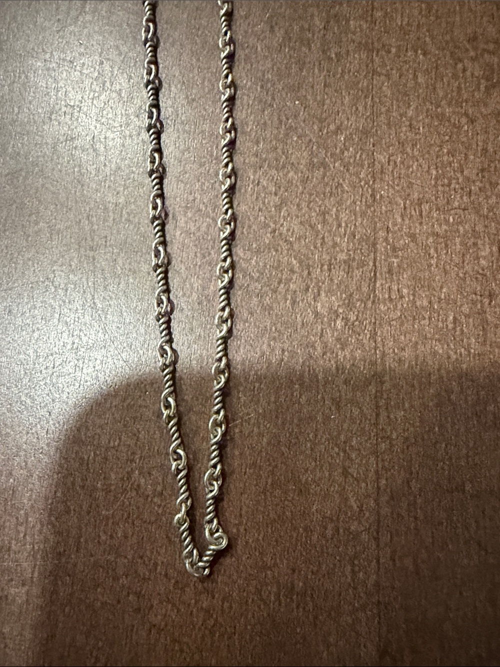 James Avery Silver Rope Chain Necklace - Picture 2 of 4